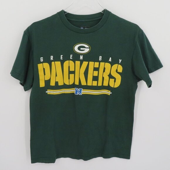NFL Unisex Adult Medium Green Bay Packers Green Short Sleeve Crew Neck T Shirt - Picture 7 of 8